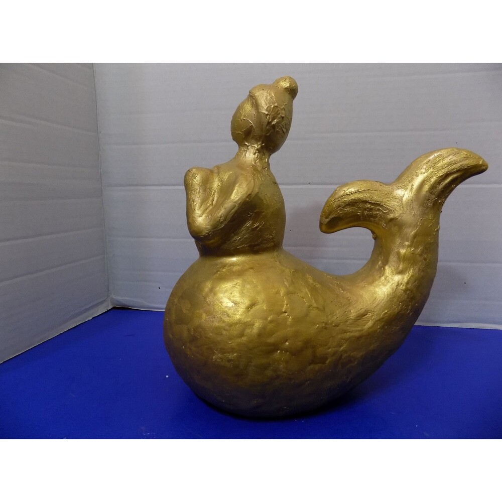NEW Curvy Big Fat Beautiful Mermaid Figurine Coastal Nautical Decor